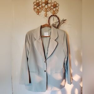 ♡ Vintage Swann Paris♡ sage green blazer
